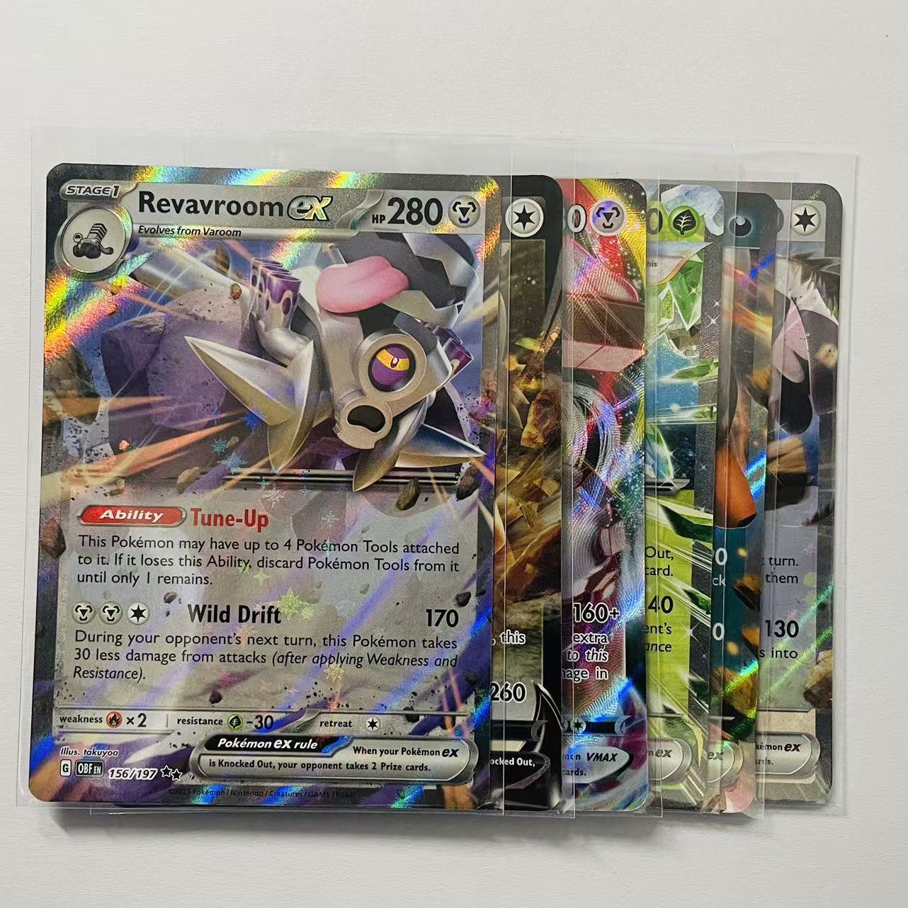 6 Card Bundle - Scarlet & Violet and Sword & Shield Era - Near Mint/Mint Condition