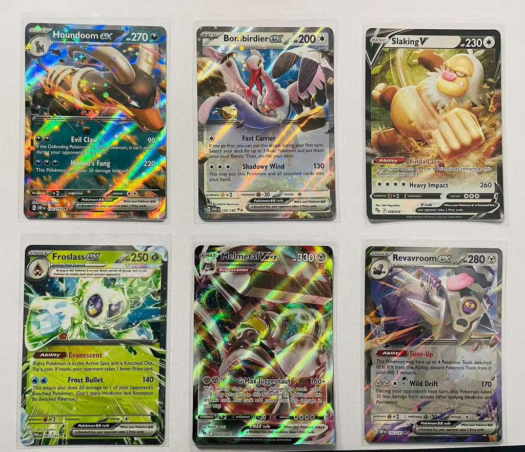 6 Card Bundle - Scarlet & Violet and Sword & Shield Era - Near Mint/Mint Condition