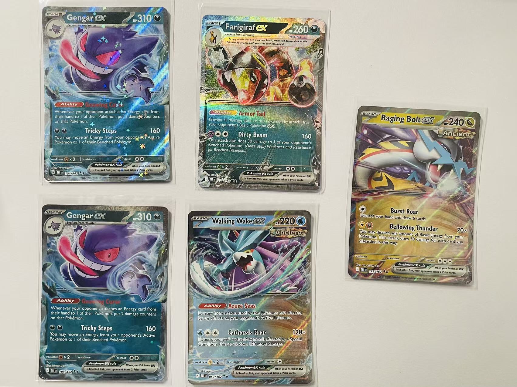 5 Card Bundle - Temporal Forces - Near Mint/Mint Condition