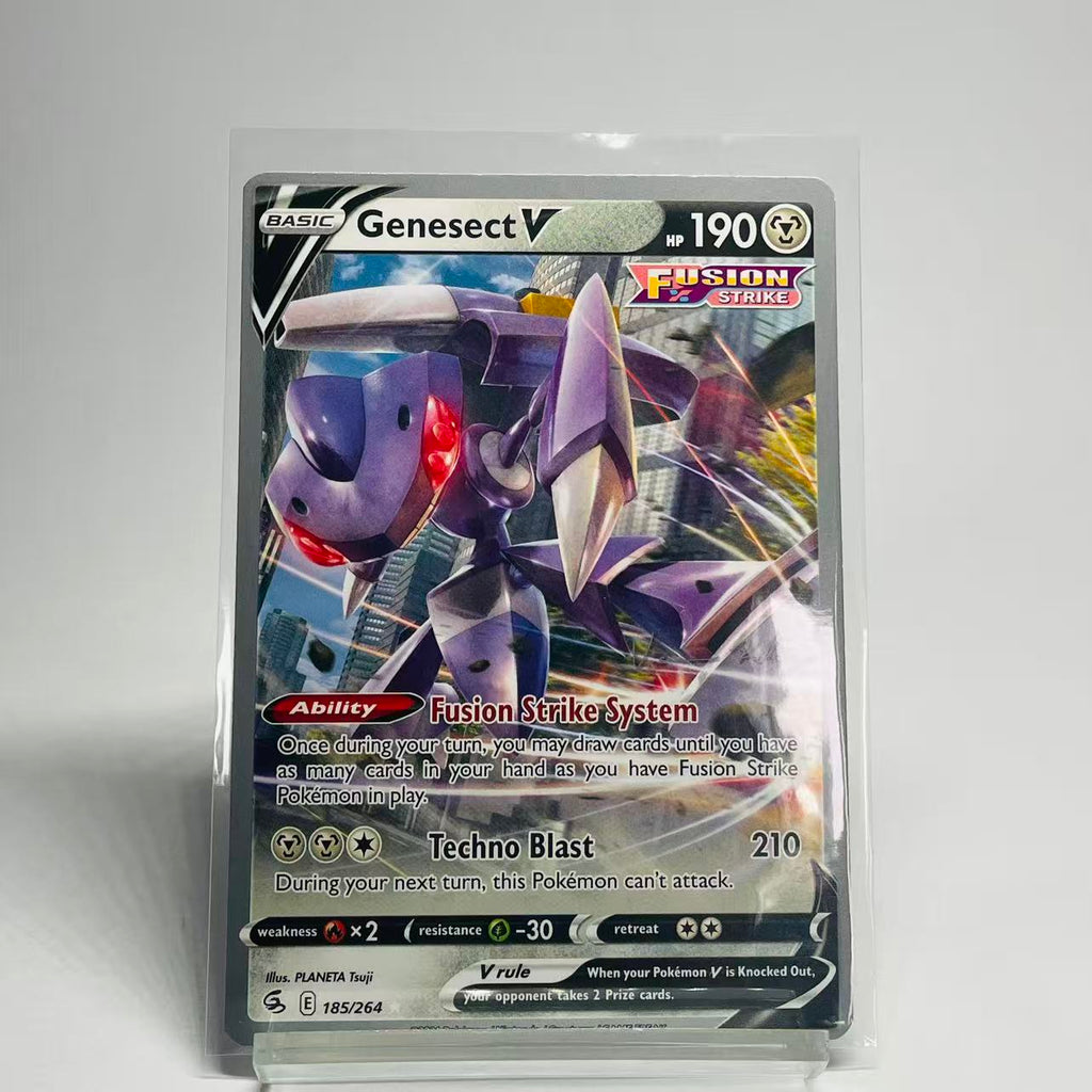 Genesect V World Championships Promo 2023 - Fusion Strike - 185/264 - Near Mint Condition