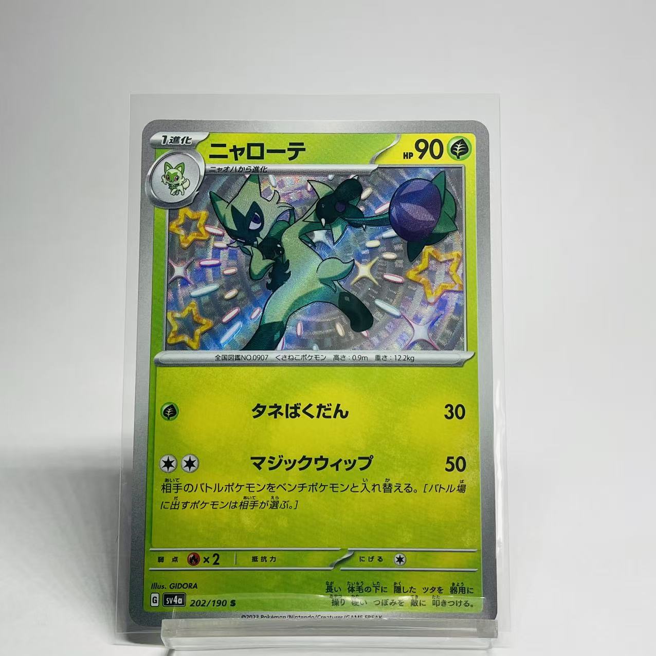 Floragato Shiny - Shiny Treasues ex - 202/190 - Mint Condition