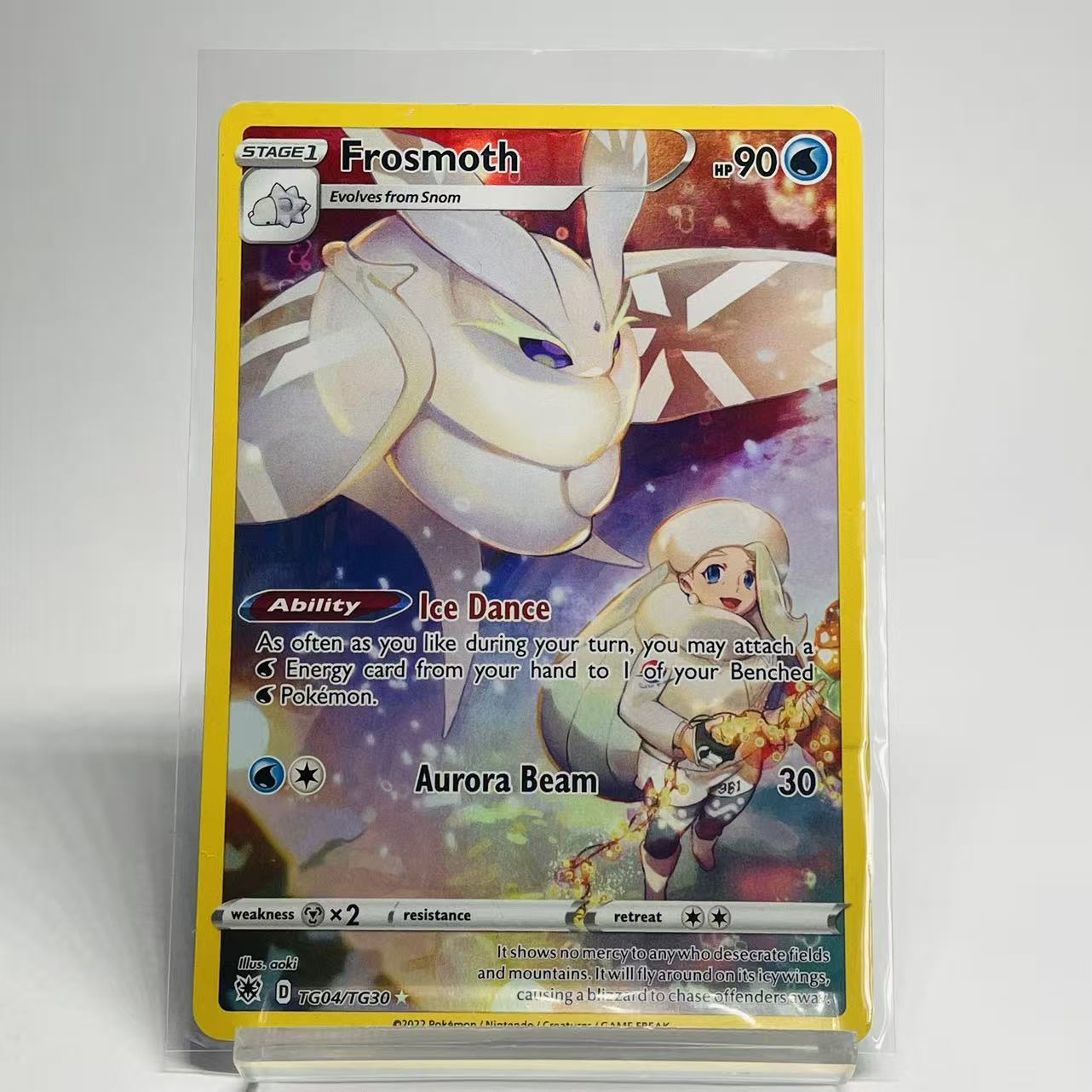 Frosmoth Trainer Gallery - Astral Radiance - TG04/TG30 - Near Mint Condition