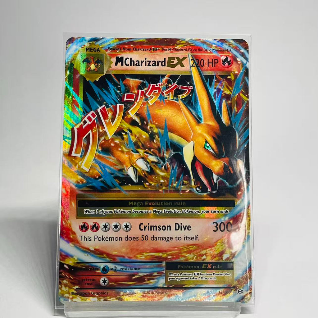 Mega Charizard EX - Evolutions - 13/108 - Lightly Played Condition