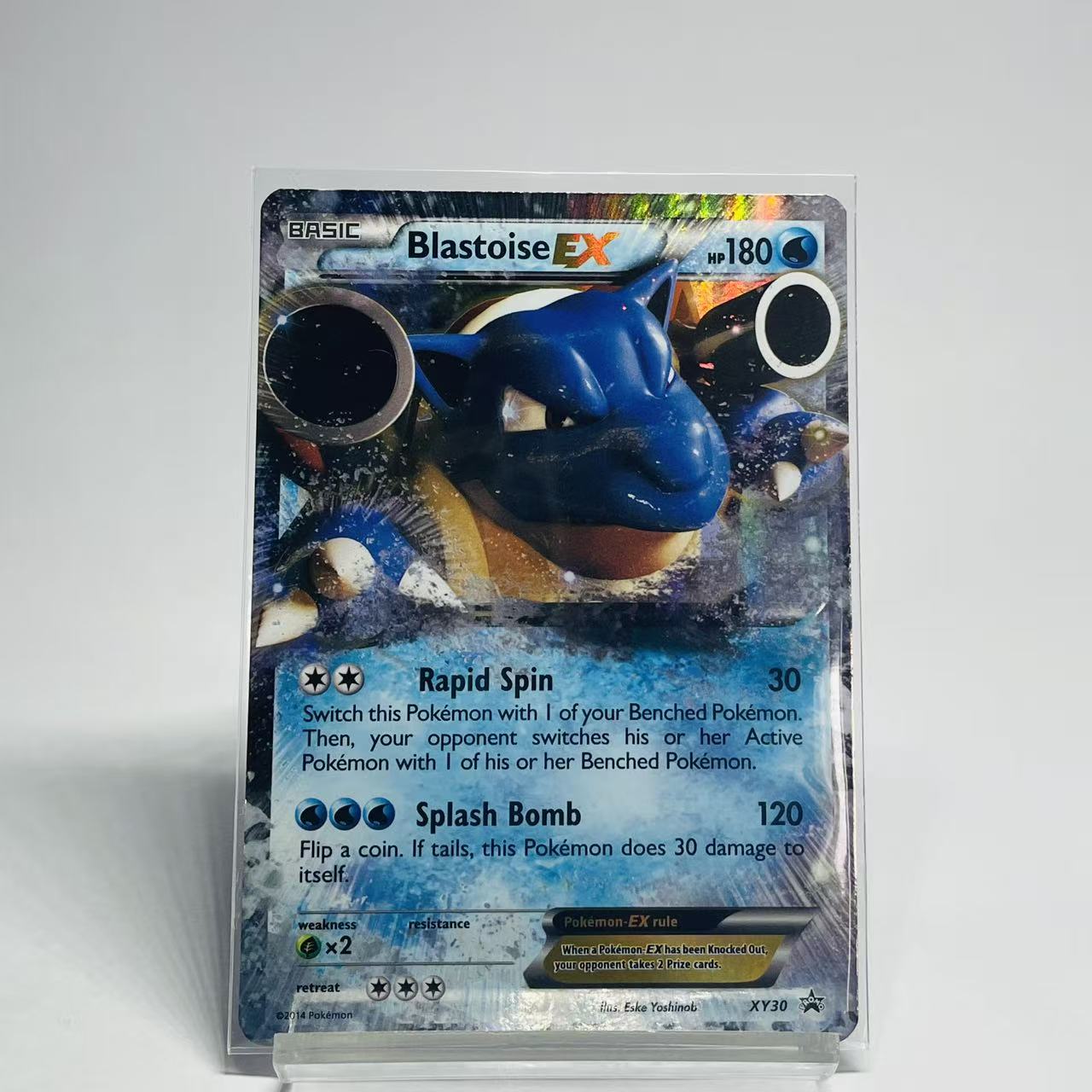 Blastoise EX - XY Promos - XY30 - Moderately Played Condition