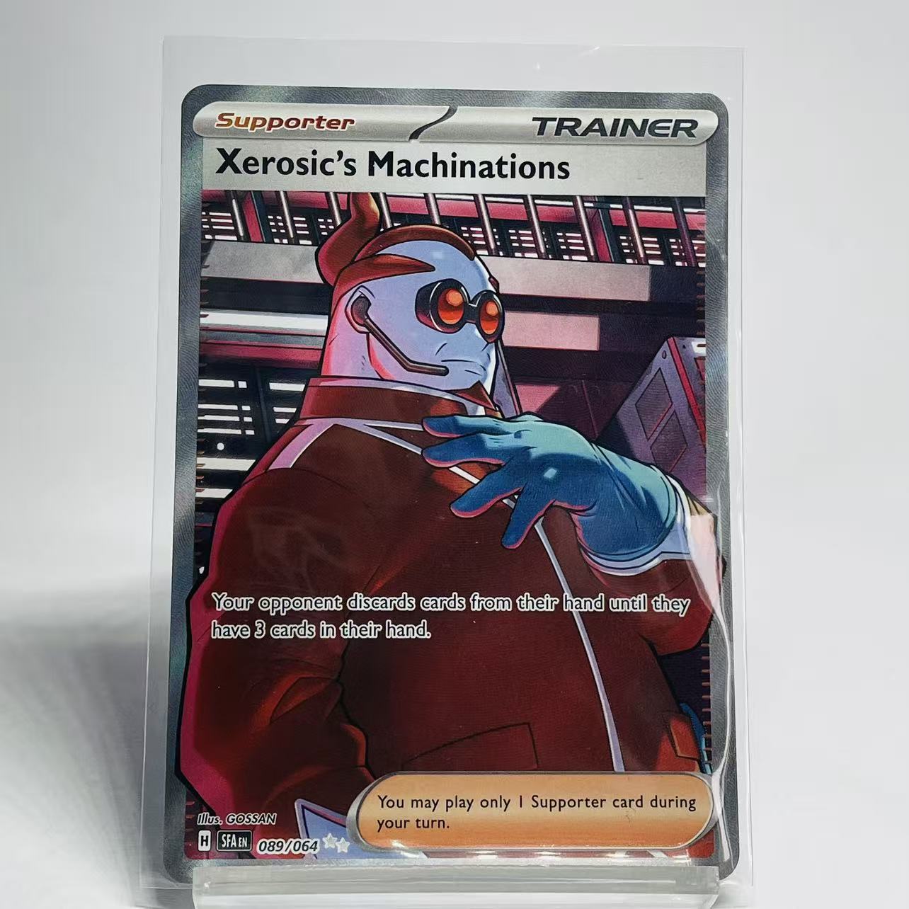 Xerosic's Machinations Full Art Trainer - Shrouded Fable - 089/064 - Mint Condition