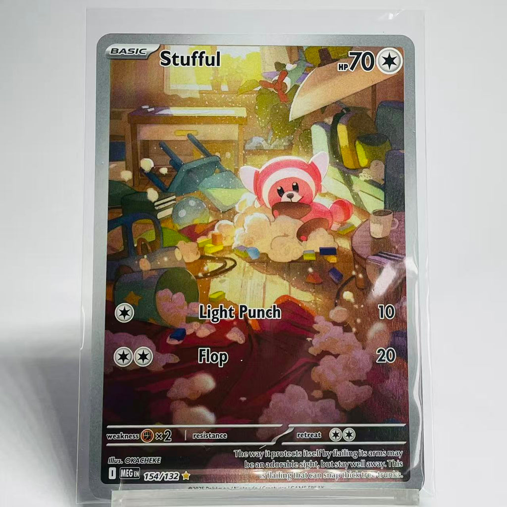 Stufful Art Rare - Mega Evolution - 154/132 - Mint Condition