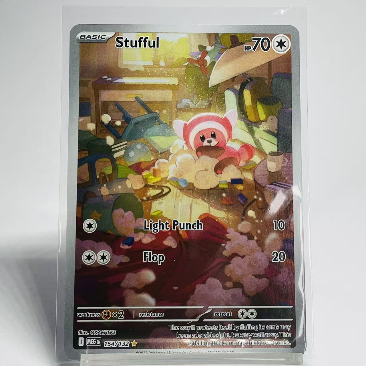 Stufful Art Rare - Mega Evolution - 154/132 - Mint Condition