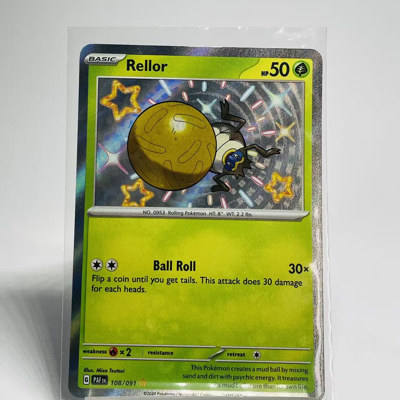 Rellor Shiny - Paldean Fates - 108/091 - Mint Condition