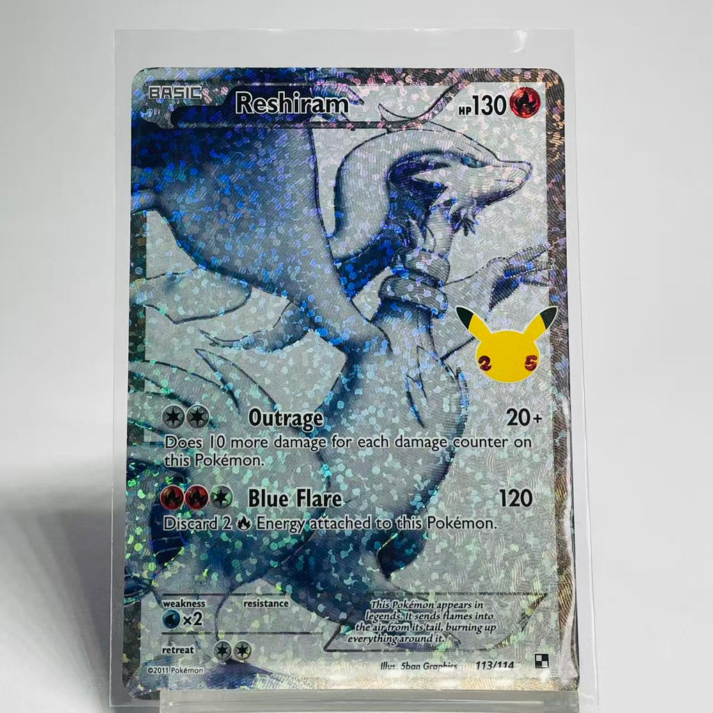 Reshiram Celebrations Classic Collection - Celebrations - 113/114 - Lightly Played Condition