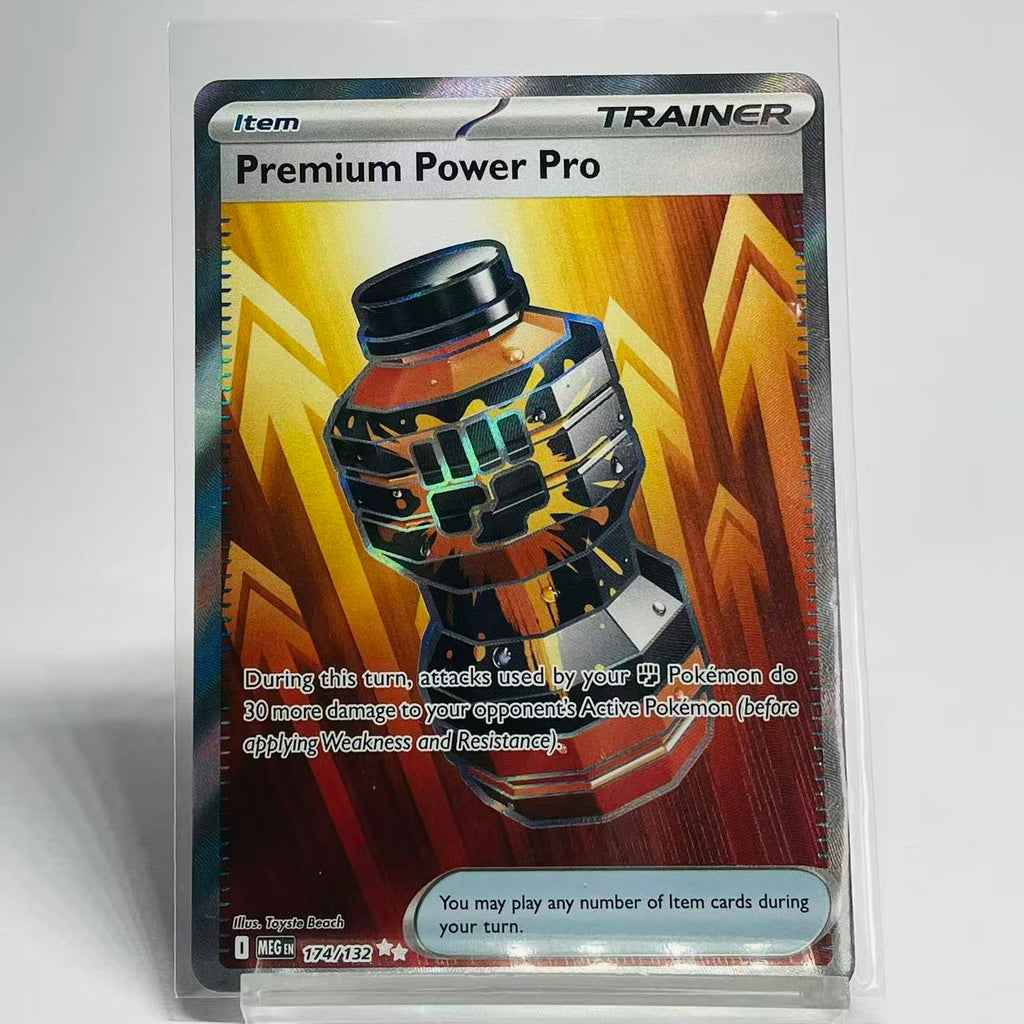 Premium Power Pro Full Art - Mega Evolution - 174/132 - Mint Condition