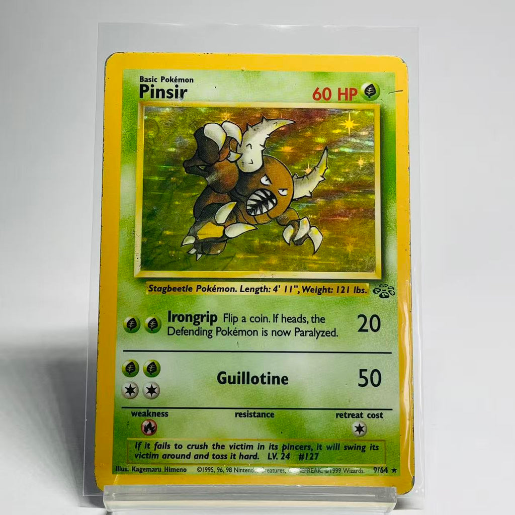 Pinsir Holo - Jungle - 9/64 - Heavily Played Condition