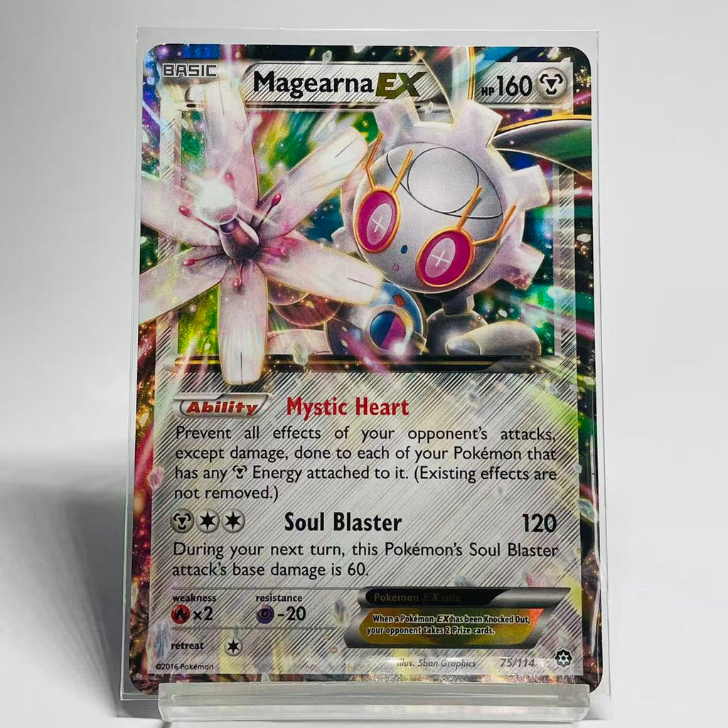 Magearna EX - Steam Seige - 75/114 - Near Mint Condition