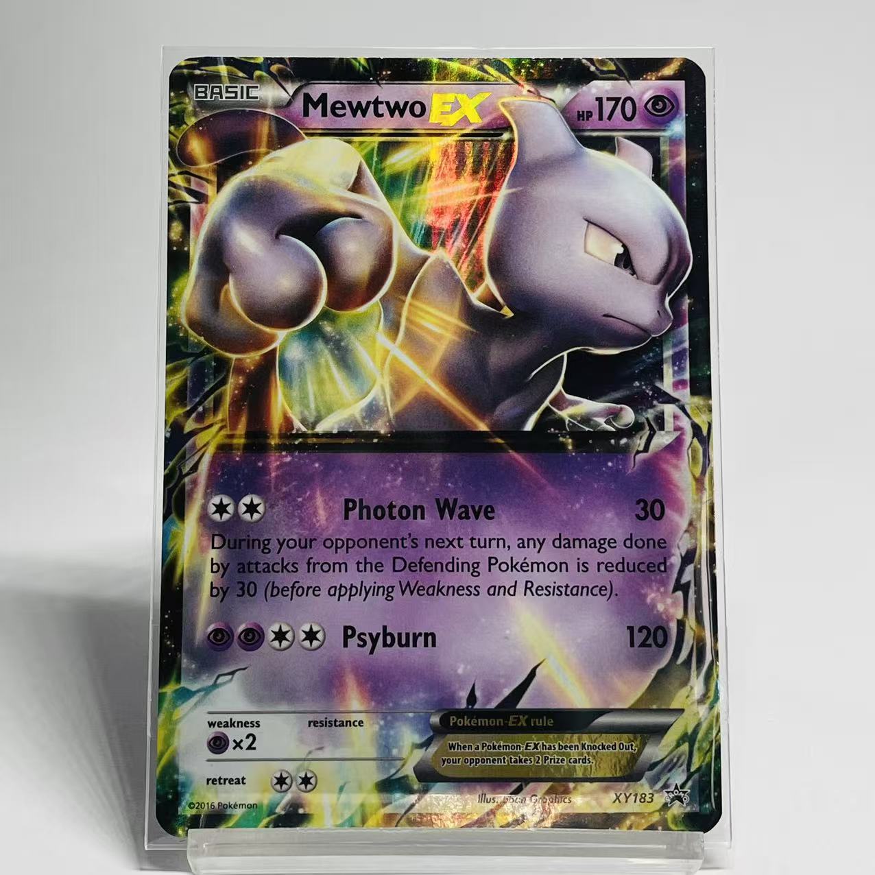 Mewtwo EX - XY Promos - XY183 - Lightly Played Condition