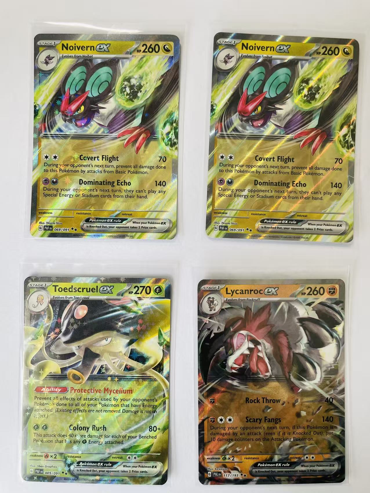 4 Card Bundle - Paldean Fates - Near Mint/Mint Condition