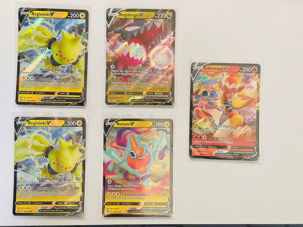 5 Card Bundle - Sword & Shield Promos - Near Mint/Mint Condition