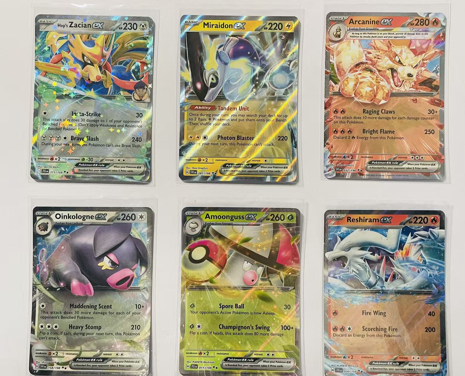 6 Card Bundle - Scarlet & Violet era - Near Mint/Mint Condition