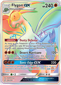 Flygon GX Rainbow Rare - Cosmic Eclipse - 256/236 - Lightly Played Condition