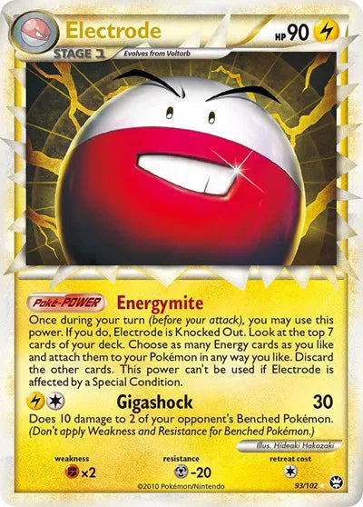 Electrode Prime - Triumphant - 93/102 - Near Mint Condition